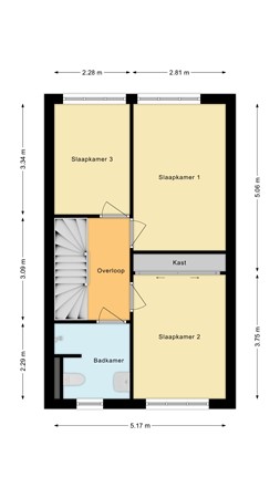 Floorplan - Bovenas 7, 2751 HG Moerkapelle